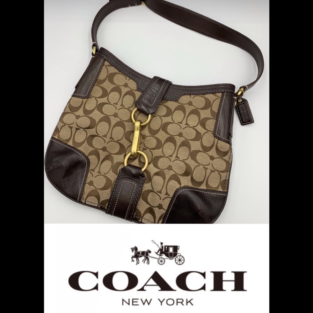 100% Authentic Coach Shoulder Bag Satchel